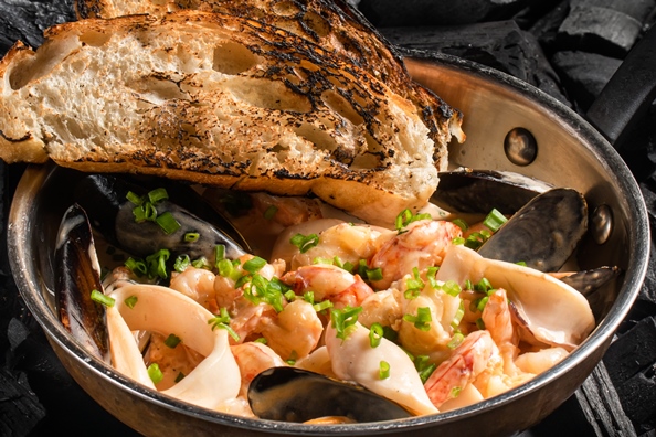Соте из морепродуктов Соте из морепродуктов