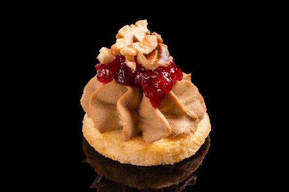 Канапе с утиным паштетом 8шт