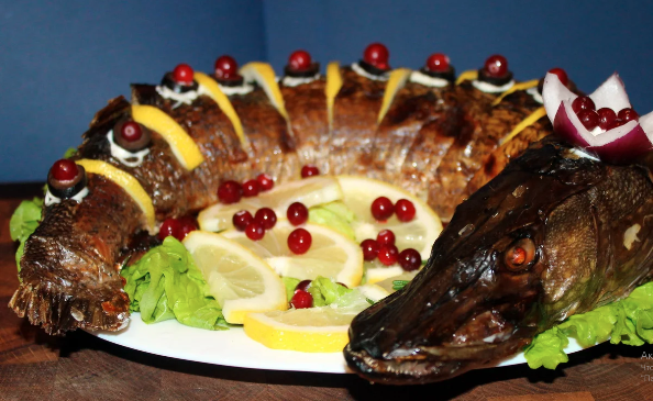 Щука фаршированная