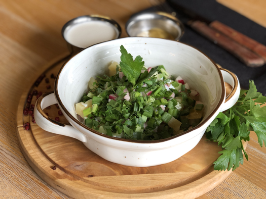 Набор на окрошку с домашней ветчиной 500гр